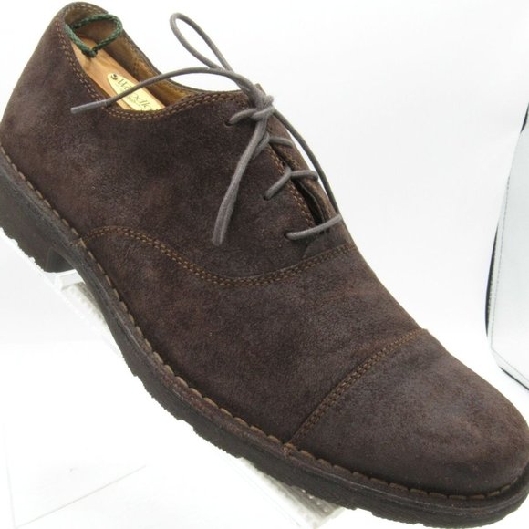 Ruhne 6004020 Size 12 WW Brown Oxfords Mens R4C12 main image 4
